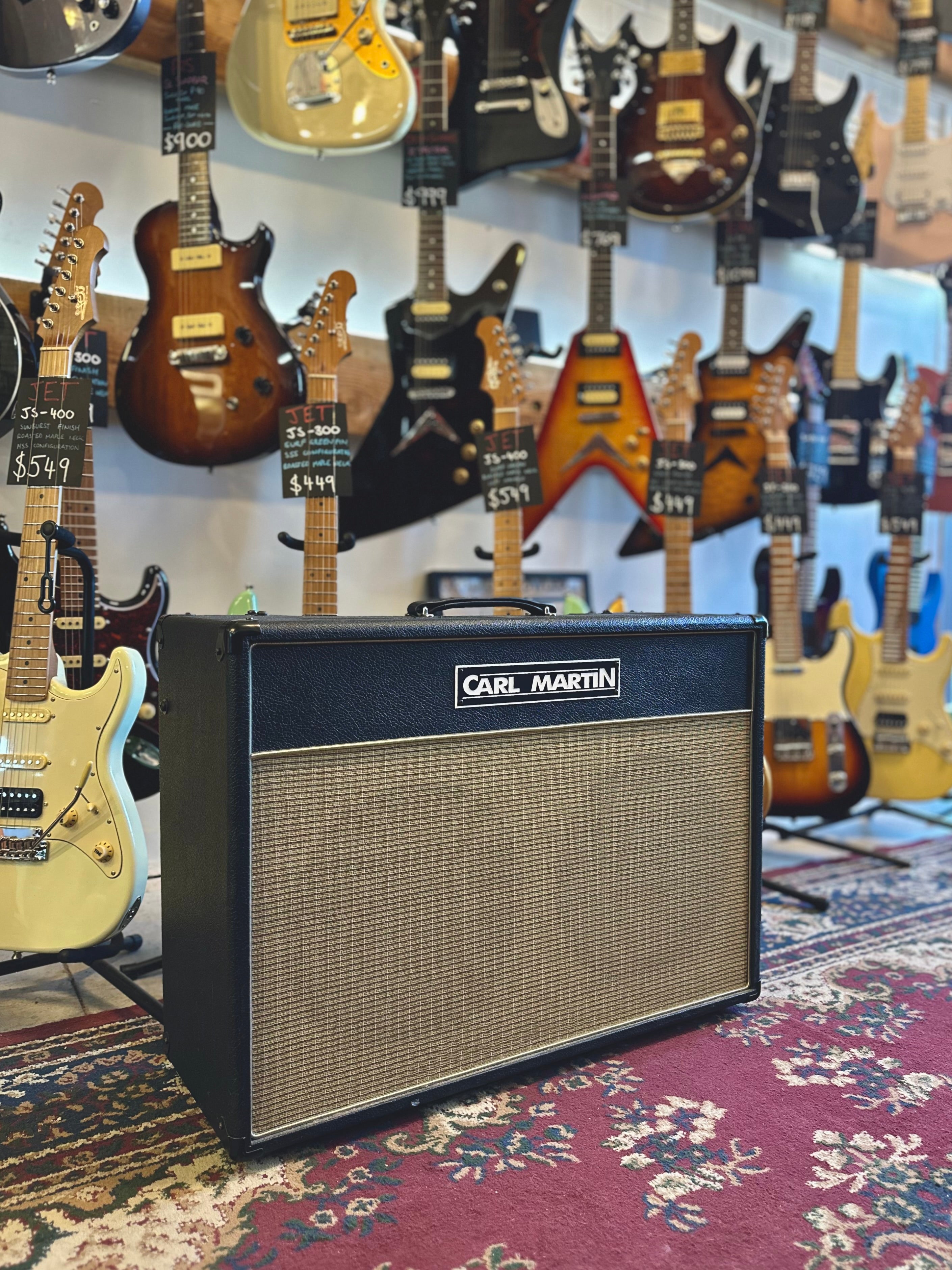 Carl Martin | Custom Shop 50 | 2x12 | 50w | Pre-Loved Carl Martin | Custom Shop 50 | 2x12 | 50w | Pre-Loved